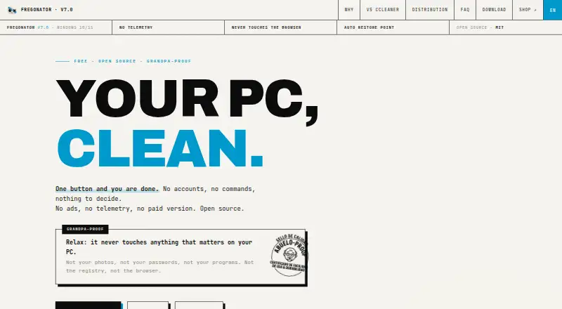 The Fregonator homepage