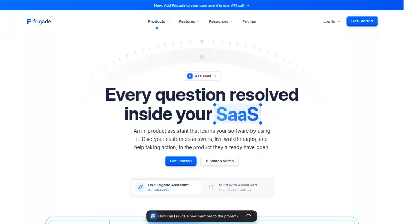 The Frigade homepage