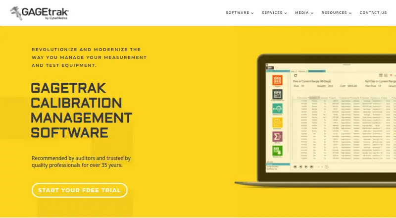 The GAGEtrak homepage