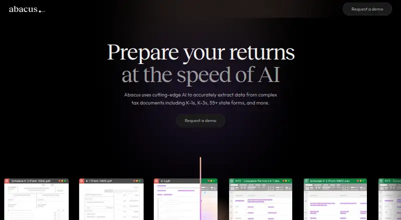 The Abacus homepage