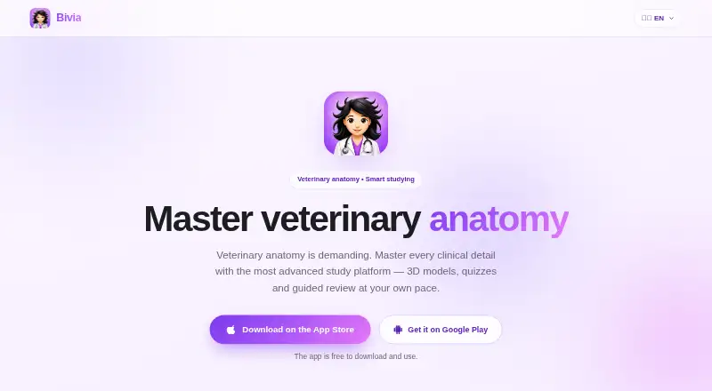 The Bivia homepage