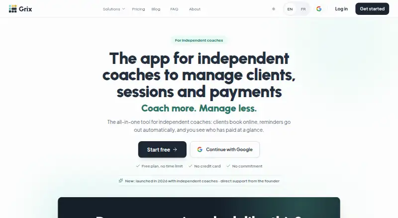 The Grix homepage