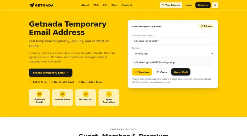 The Getnada homepage