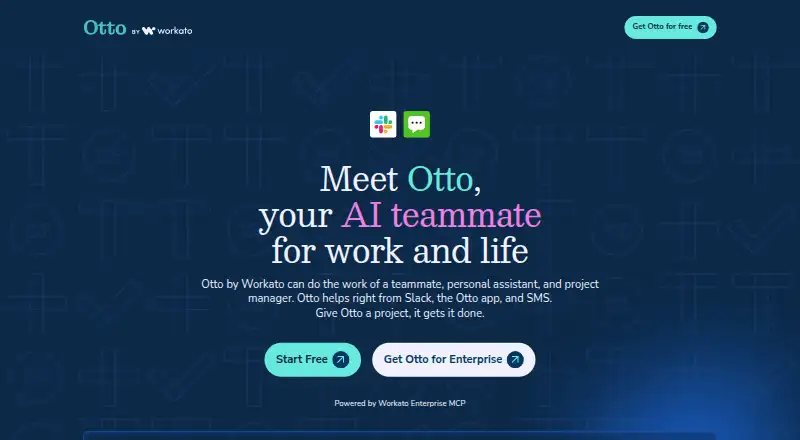 The Otto homepage