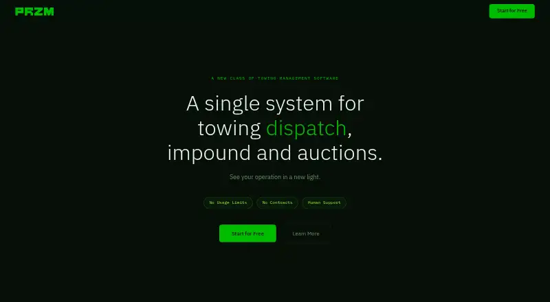 The PRZM homepage