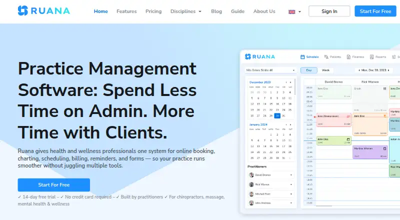 The Ruana homepage