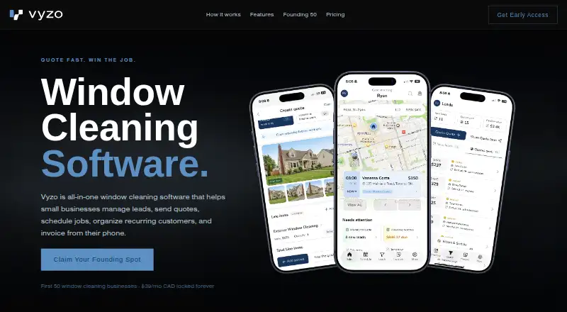 The Vyzo homepage