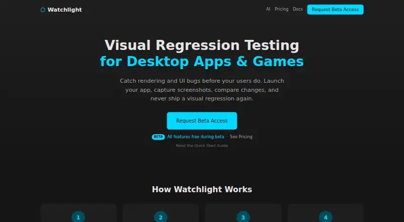 The Watchlight homepage