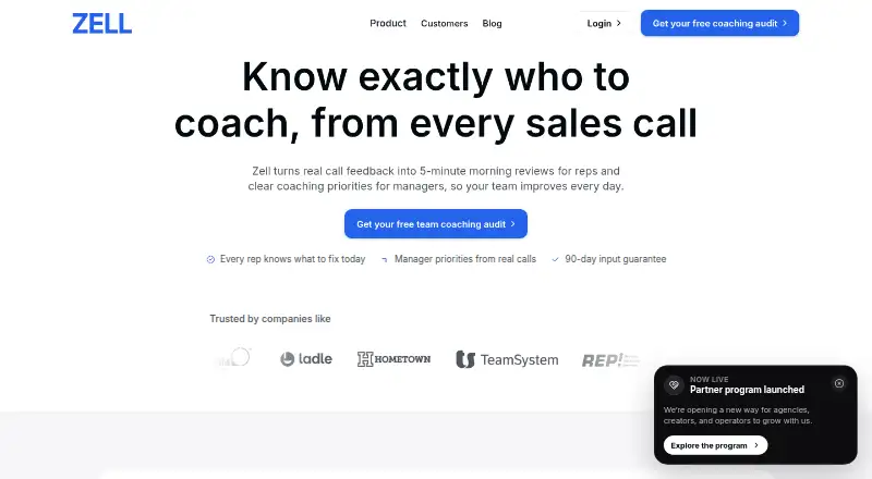 The Zell homepage