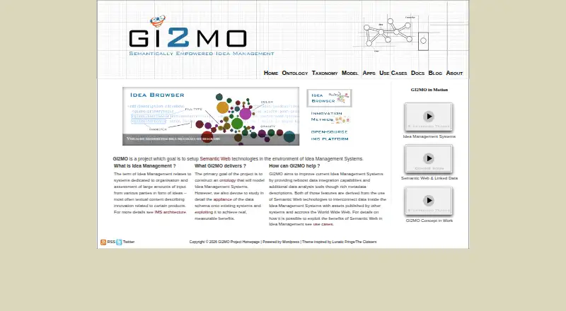 The GI2MO homepage