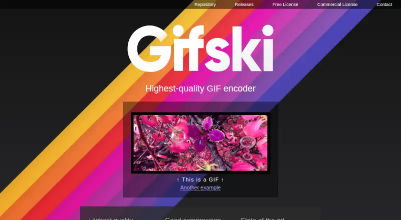 The Gifski homepage