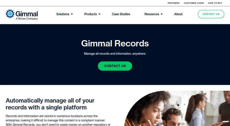 The Gimmal Records homepage