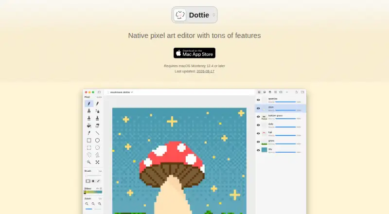 The Dottie homepage