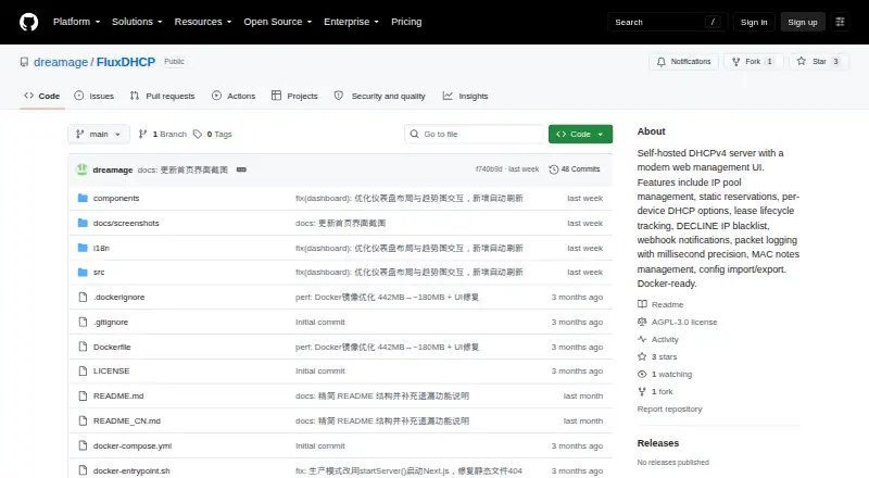 The FluxDHCP homepage