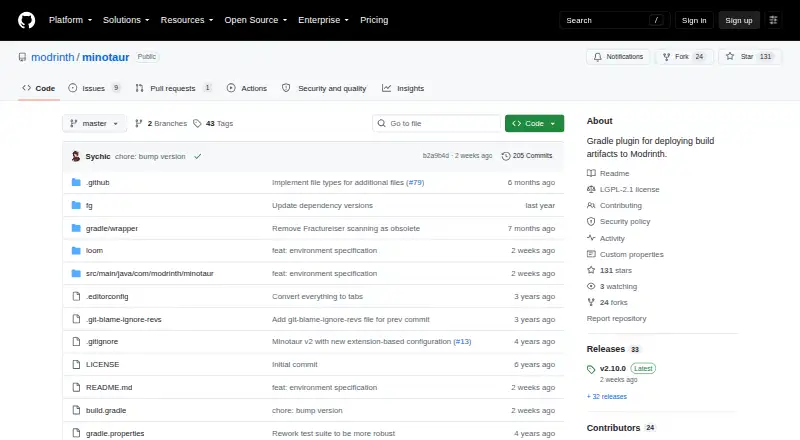 The Minotaur homepage