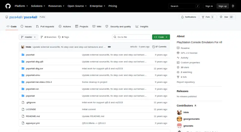 The PSPE4ALL homepage
