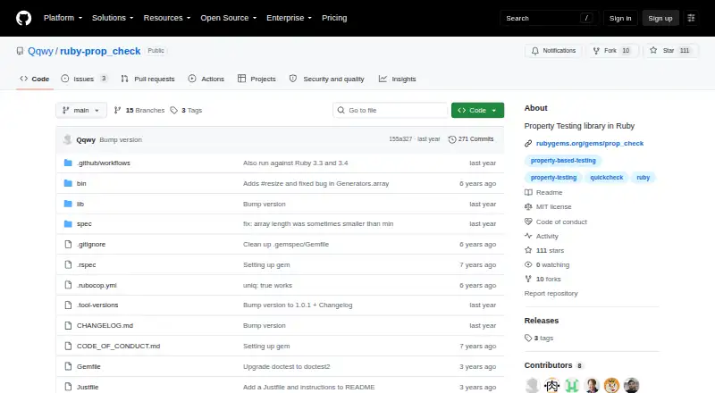 The PropCheck homepage