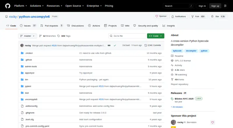 The uncompyle6 homepage