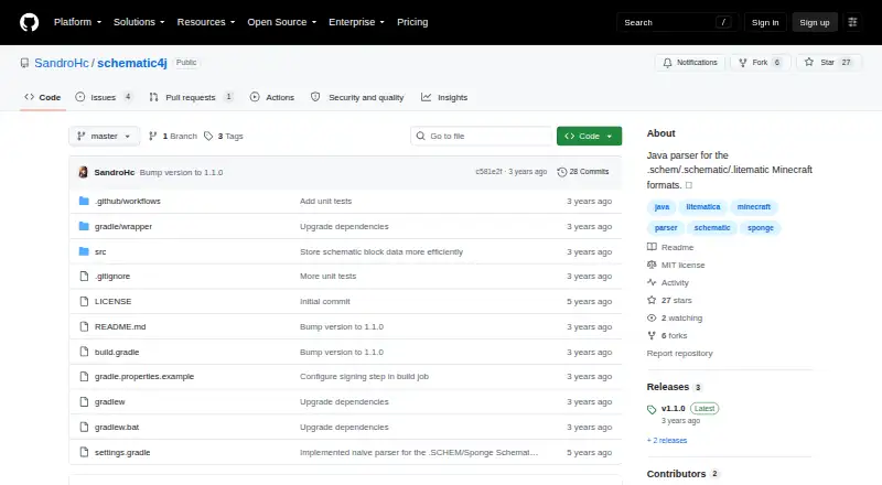 The schematic4j homepage