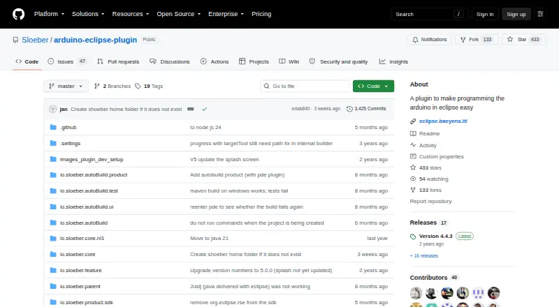 The Arduino Eclipse Plugin homepage