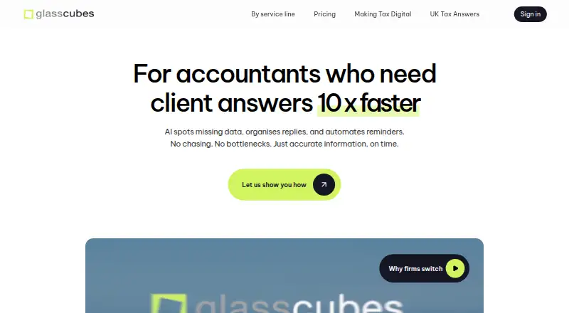 The Glasscubes homepage