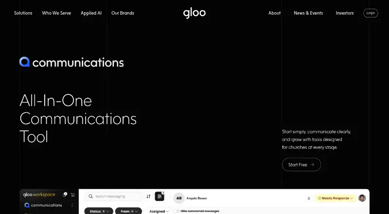 The Gloo Communications homepage