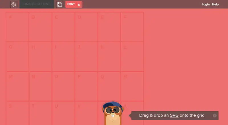 The Glyphter homepage