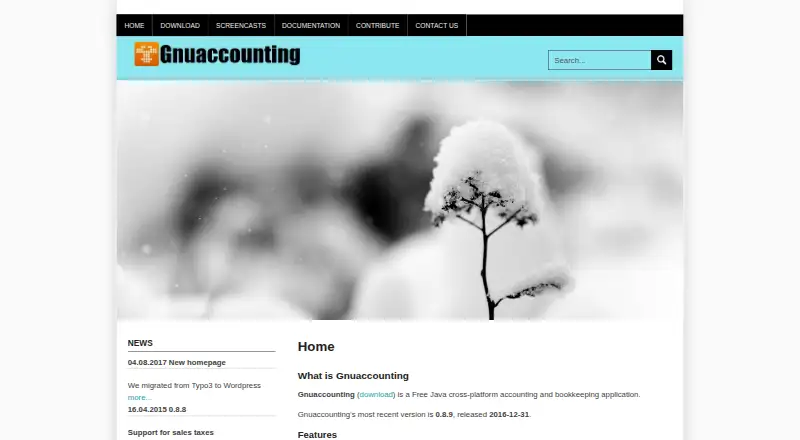 The Gnuaccounting homepage