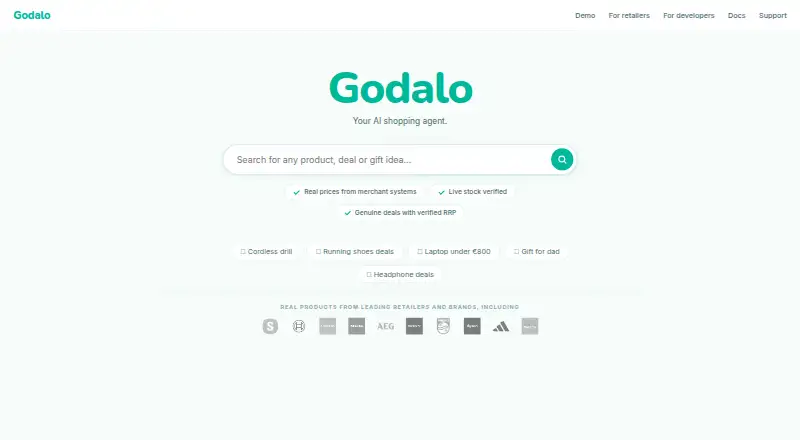 The Godalo homepage
