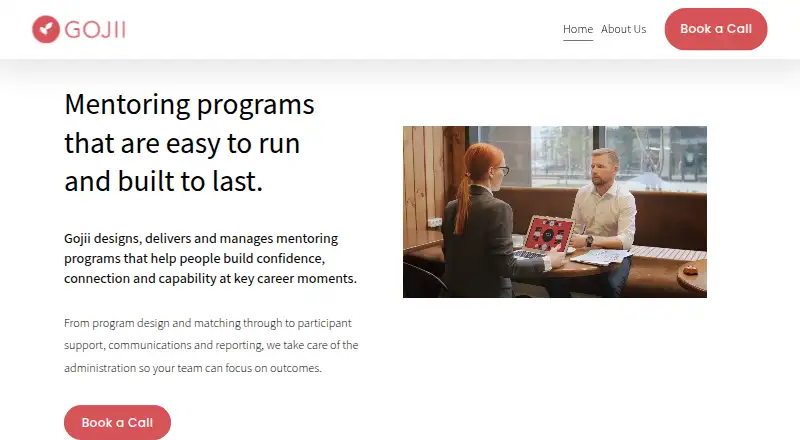 The Gojii homepage