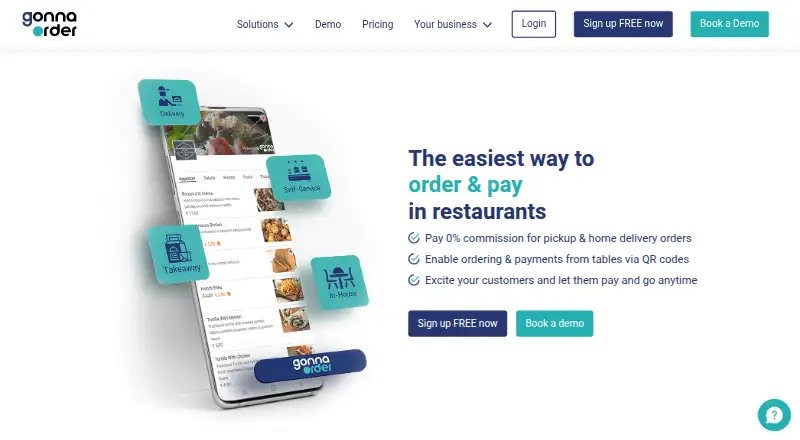 The GonnaOrder homepage
