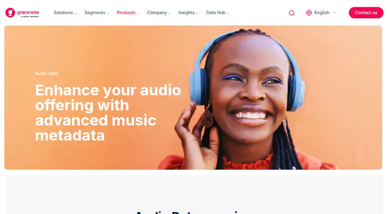The Gracenote MusicID homepage