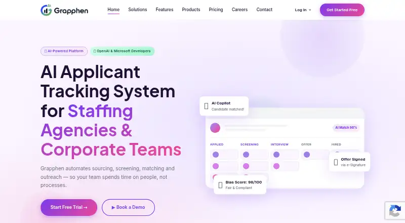 The Grapphen homepage