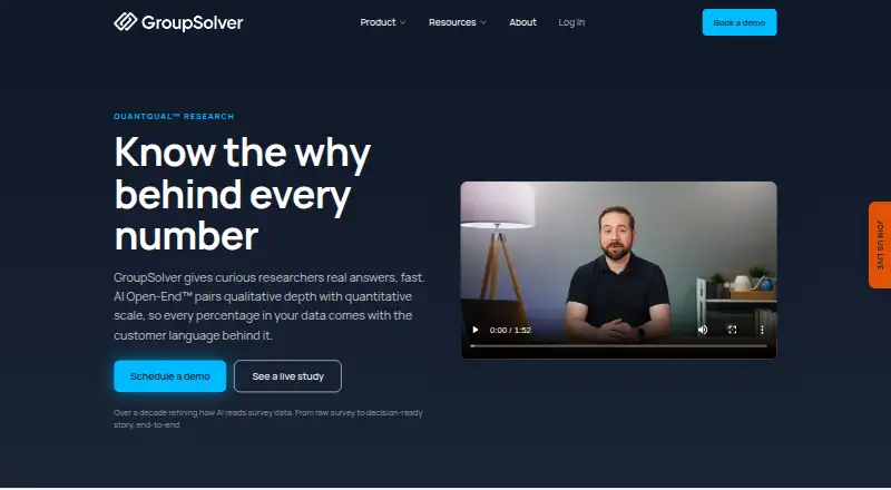 The GroupSolver homepage