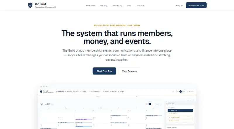 The The Guild homepage
