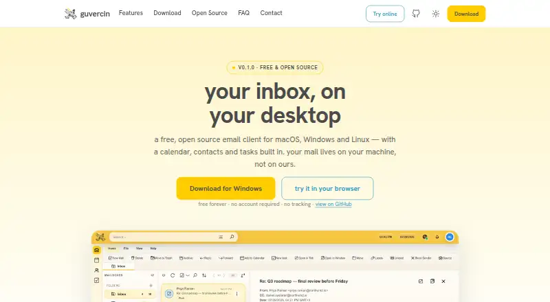 The Guvercin homepage