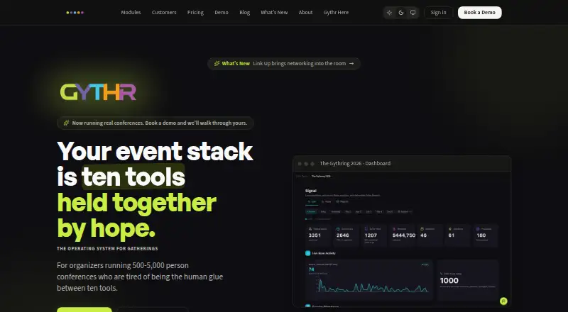 The Gythr homepage