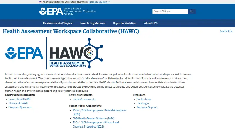 The HAWC homepage