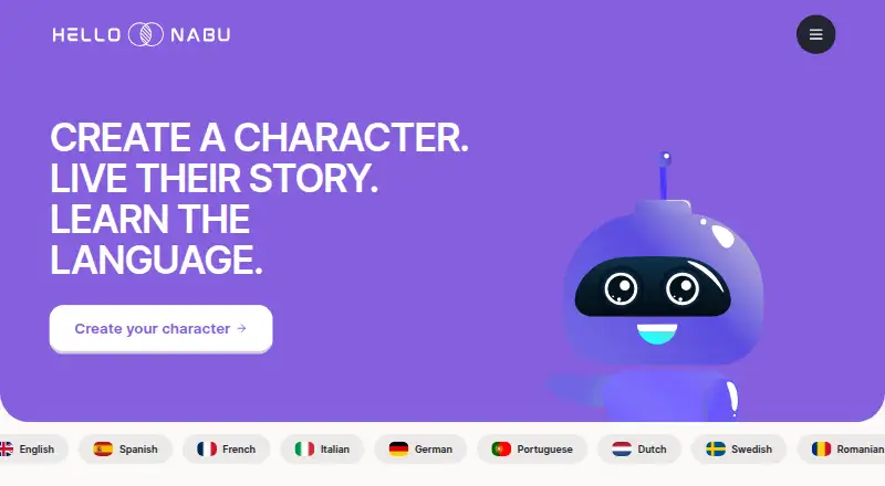 The Hello Nabu homepage