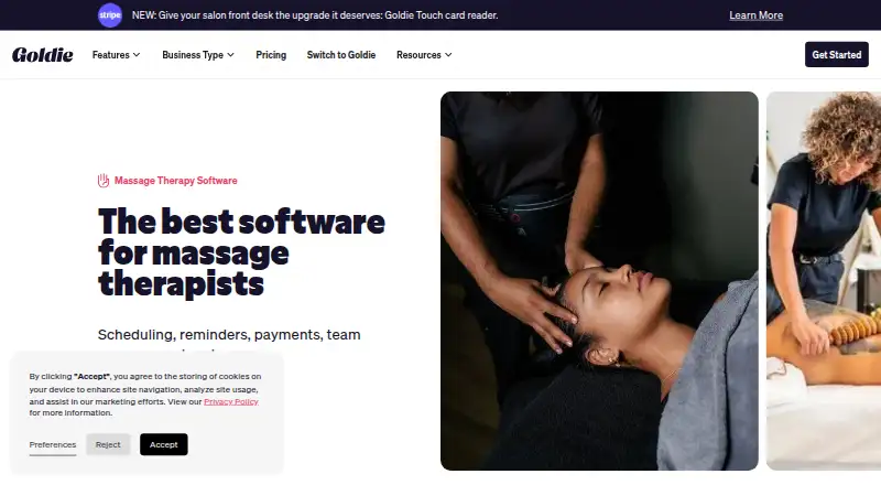 The Goldie homepage