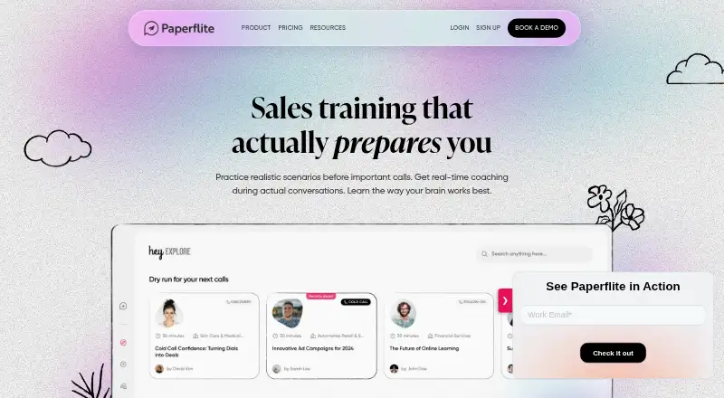 The heysales homepage