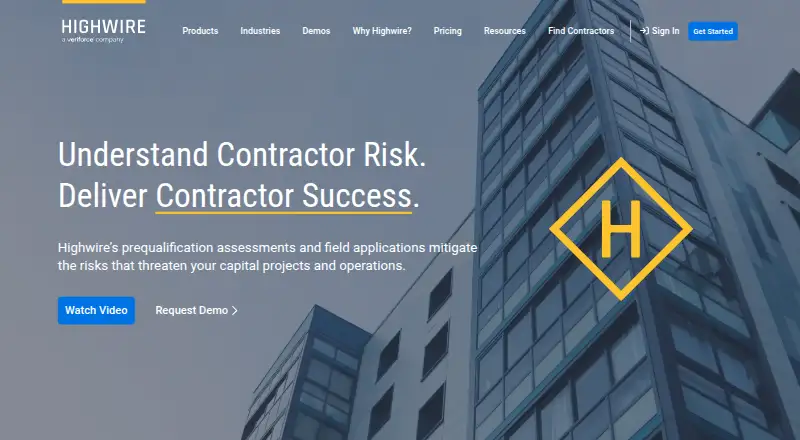 The Highwire homepage