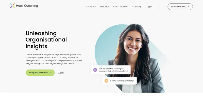 The Hoolr homepage