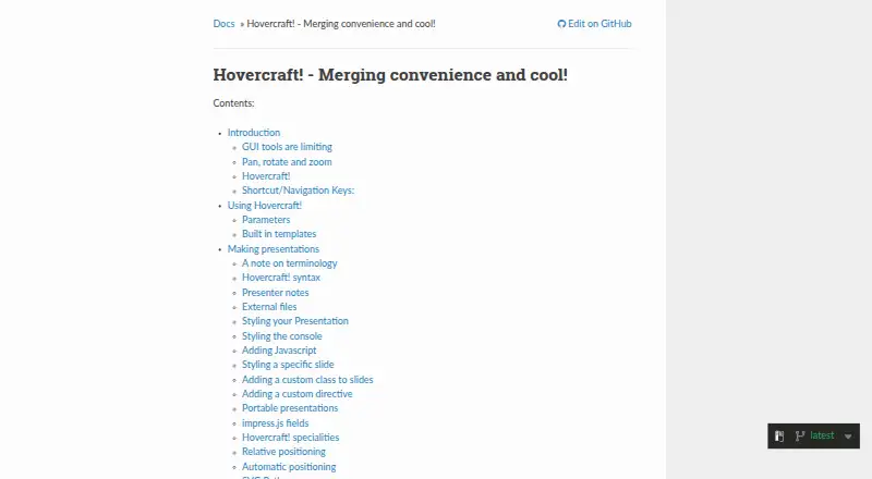 The Hovercraft! homepage