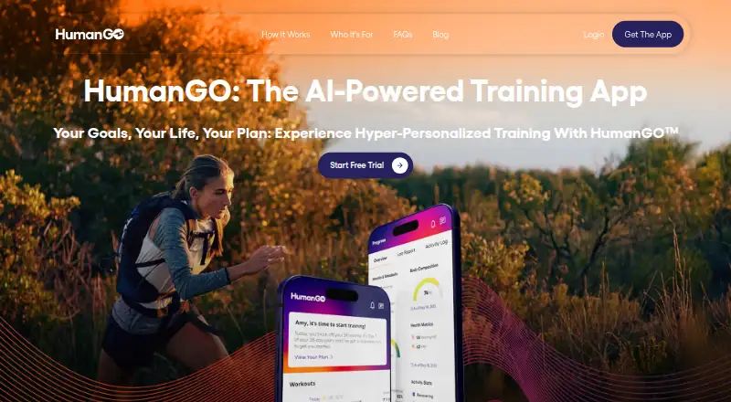 The HumanGO homepage