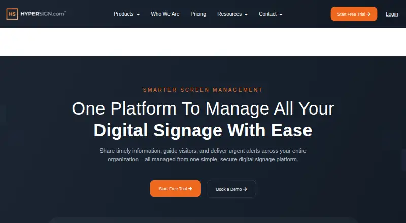 The Hypersign homepage