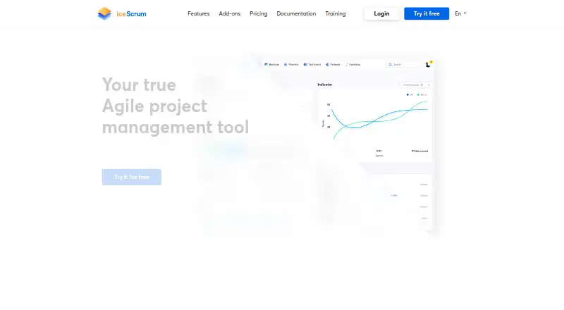 The iceScrum homepage