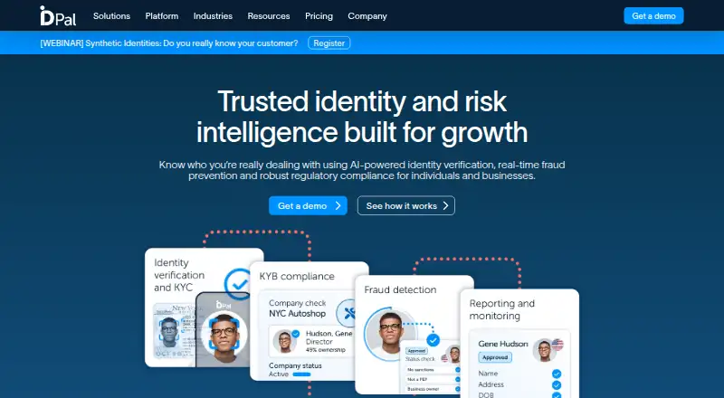 The ID-Pal homepage