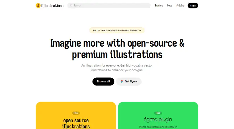 The illlustrations homepage