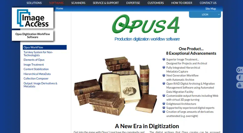The Opus homepage